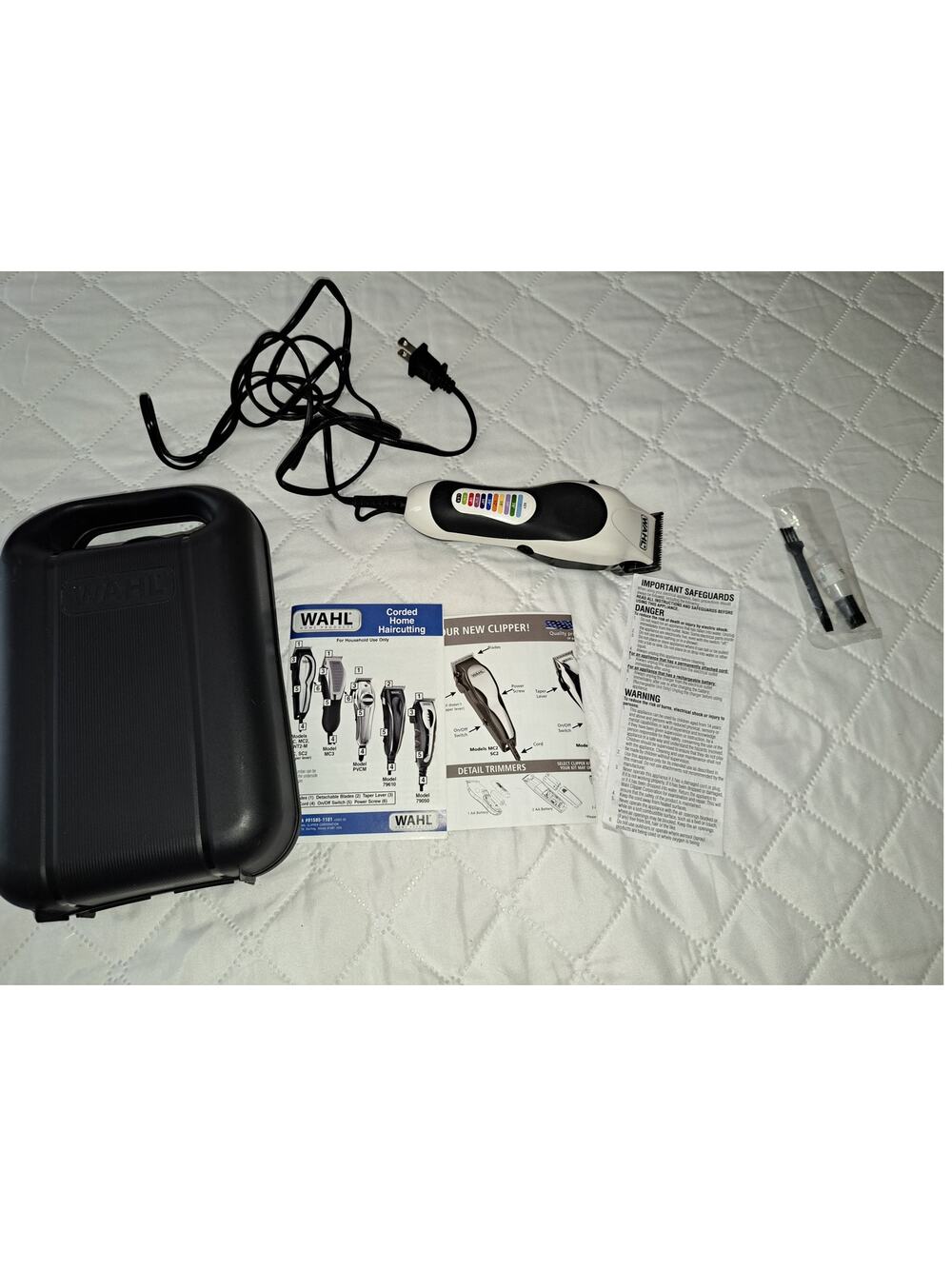Wahl Color Pro Plus Corded Electric Hair Clipper Set